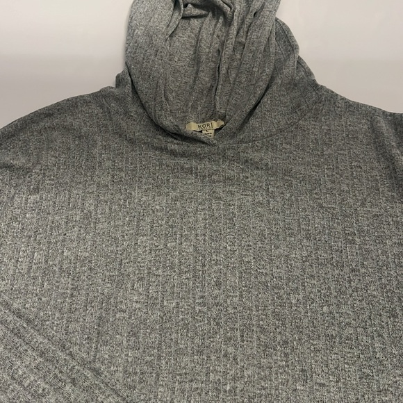 Kori hoodie lightweight gray sweatshirt size large - Picture 4 of 7
